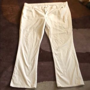 Old Navy corduroy jeans, size 18 regular boot cut
